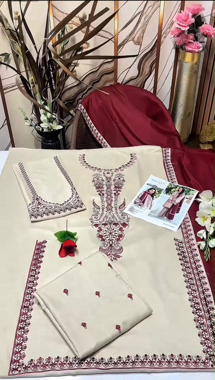 Broque - 3PCS UNSTITCHED Winter Collection 2026