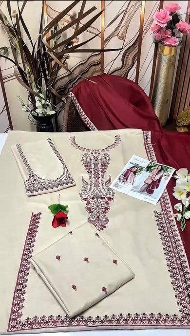 Broque - 3PCS UNSTITCHED Winter Collection 2026